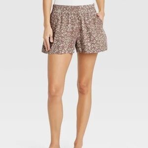 Cheetah High-Rise Pull-On Shorts - A New Day Size XL